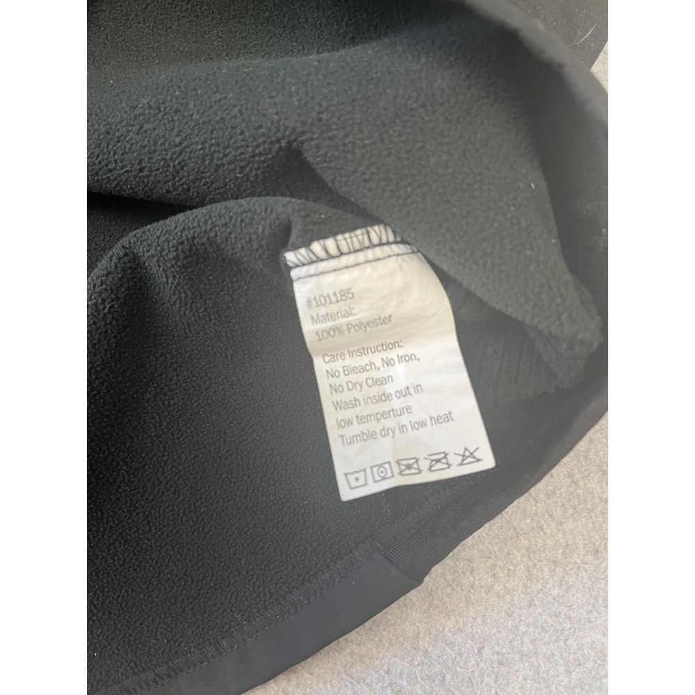 Condor Patrol Jacket Mens L Black 1/4 Zip Extendable Cuffs Thumb Holes Pockets - Picture 10 of 15